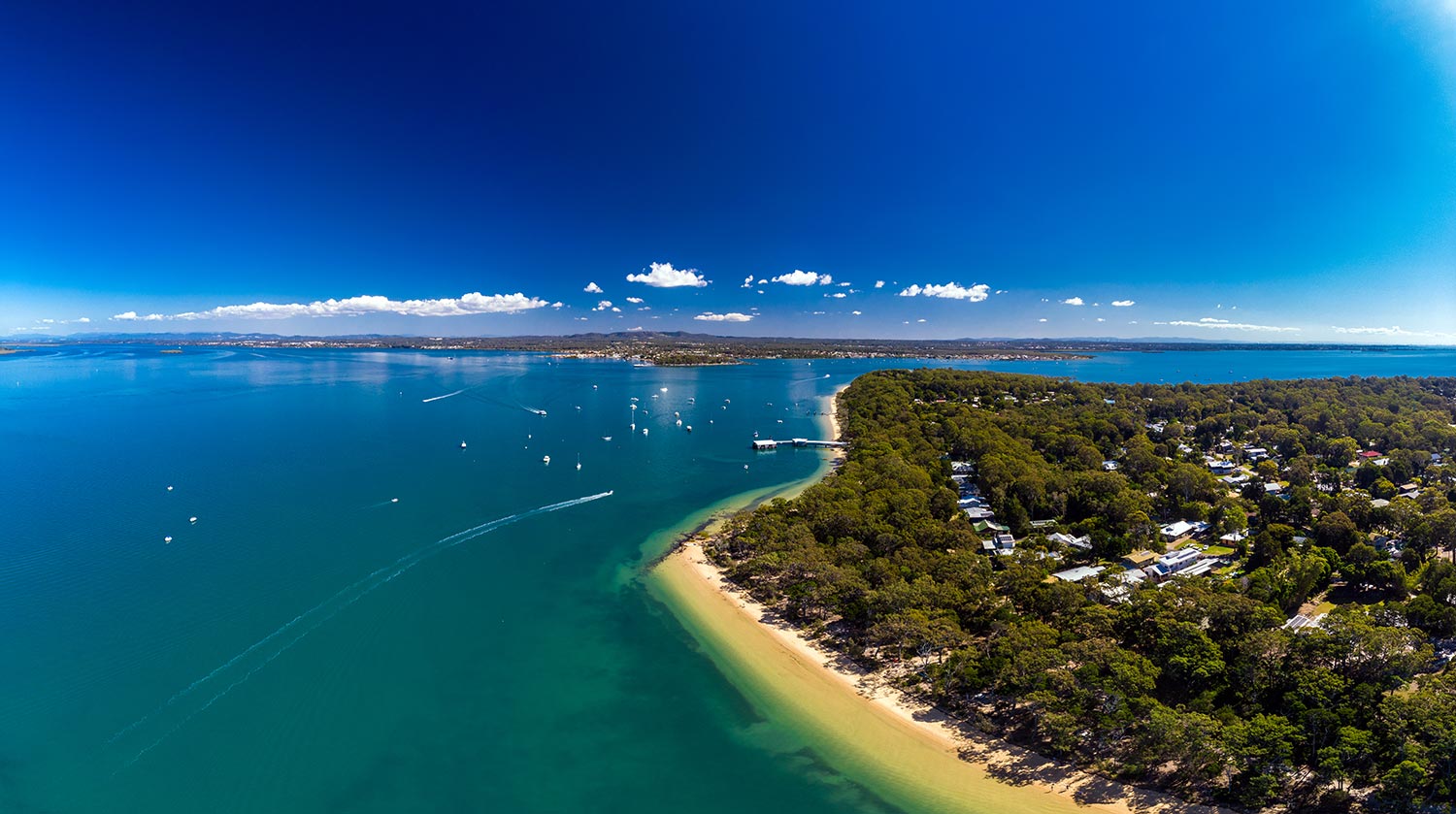 Coochiemudlo Island is only 35km from Brisbane